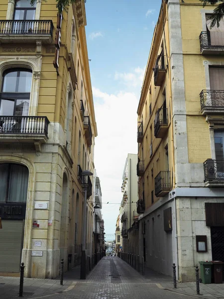Tarragona Espagne 2022 Rue Vieille Ville Médiévale Patrimoine Mondial Unesco — Photo