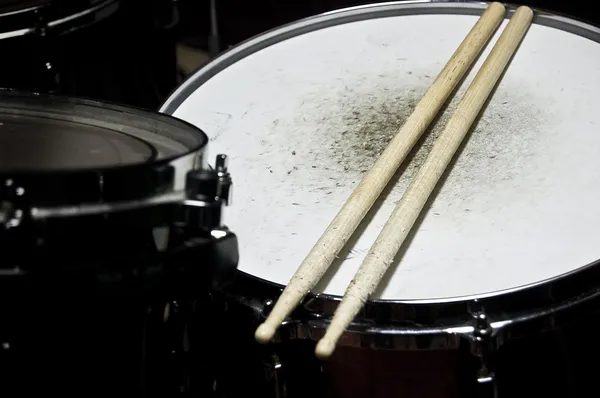 Conceptuele afbeelding van drums. — Stockfoto