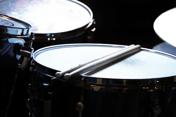 Conceptuele afbeelding van drums. — Stockfoto