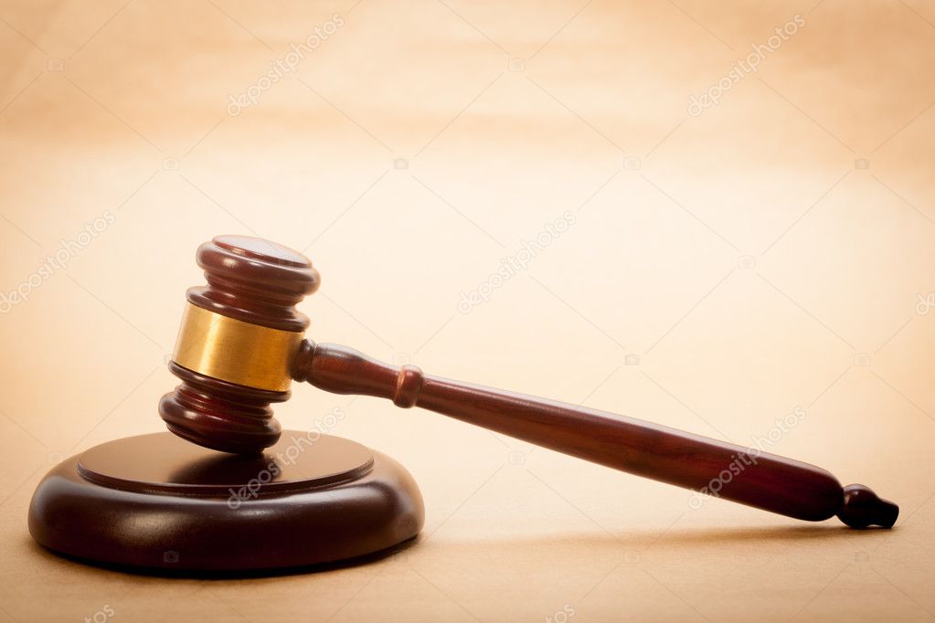 Judge Gavel and Soundboard — Stock Photo © DWiedemann 13477808