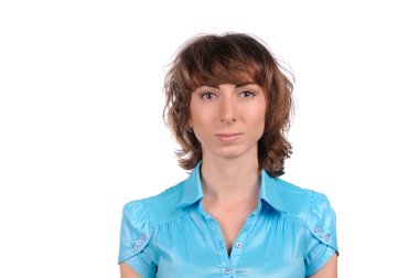 mutlu gülümseyen kız duygular