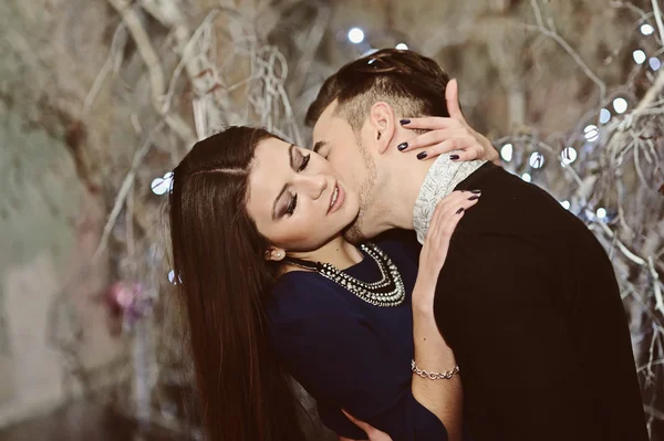 Portrait of affectionate couple — Stock Photo, Image