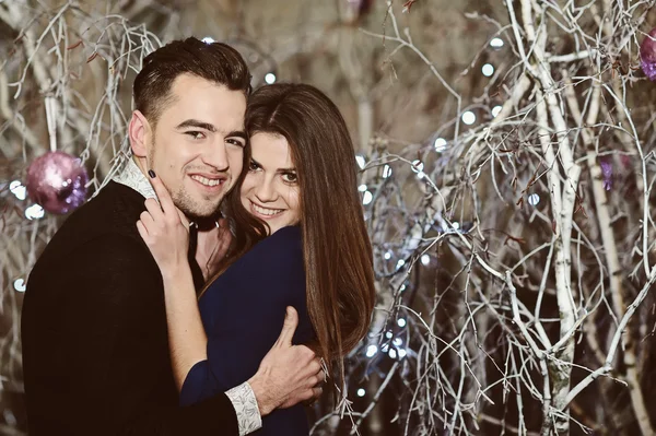 Portrait of affectionate couple — Stock Photo, Image