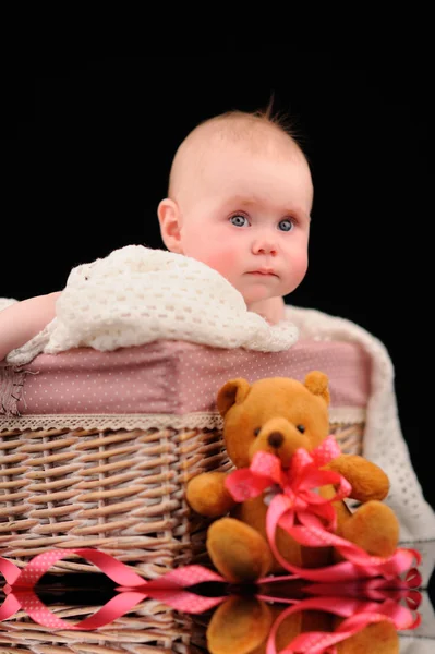 Bebé niña — Foto de Stock