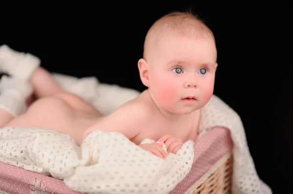 Bebé niña — Foto de Stock