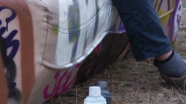 kanepede grafiti sanatçısı