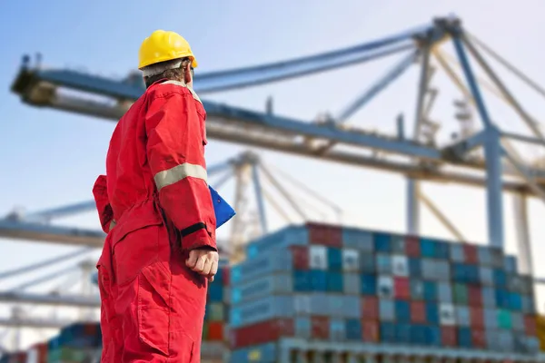 Internationell logistik — Stockfoto