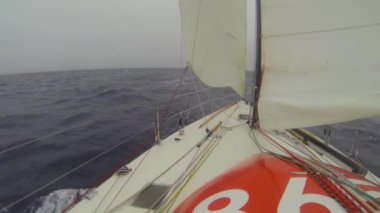 okyanus rüzgâra karşı yarış