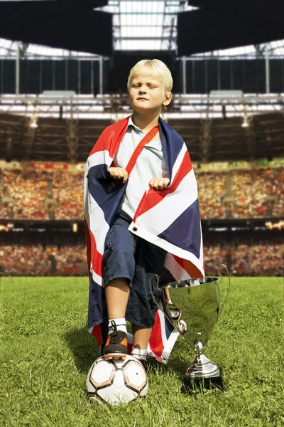 Brits kampioen — Stockfoto