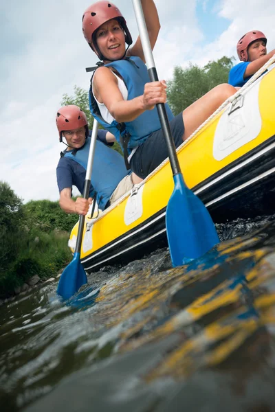 People rafting