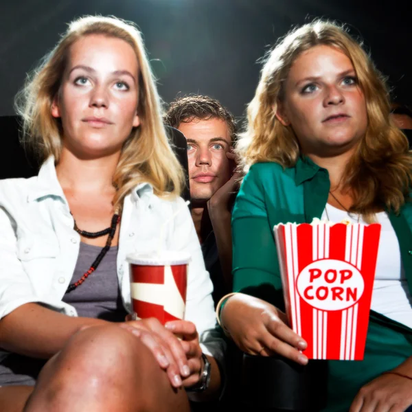 Cinema crowd — Stock Photo, Image