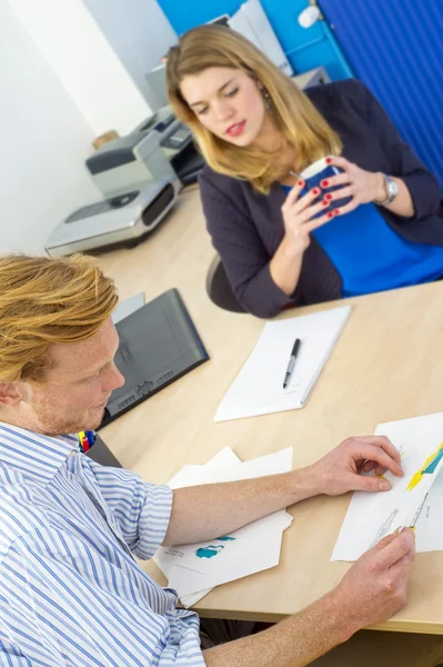 Riunione del team di progettazione — Foto Stock