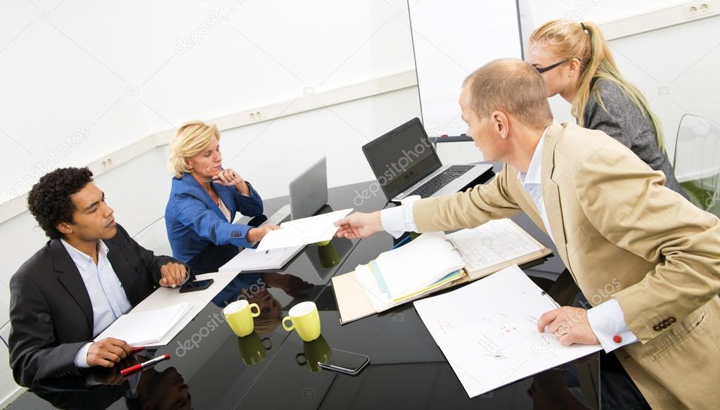 Project team meeting