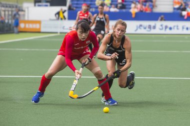 Kore Yeni Zelanda hokey Dünya Kupası 2014 sırasında yener.