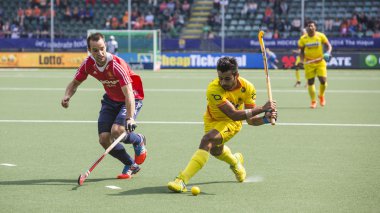 Inghilterra batte l'india presso la Coppa del mondo 2014 hockey