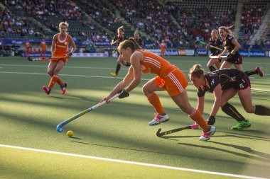 Hollanda Belçika hokey Dünya Kupası 2014 sırasında yener.