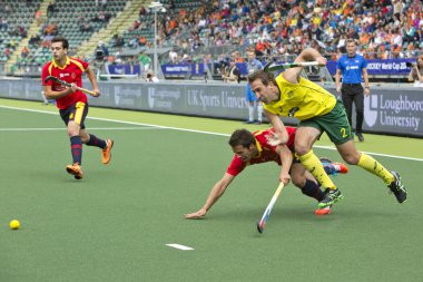 hockey Copa Mundial: España vs australia