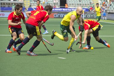 hockey Copa Mundial: España vs australia