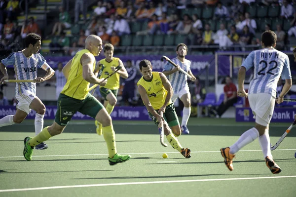 Halbfinale autralia schlägt Argentinien — Stockfoto