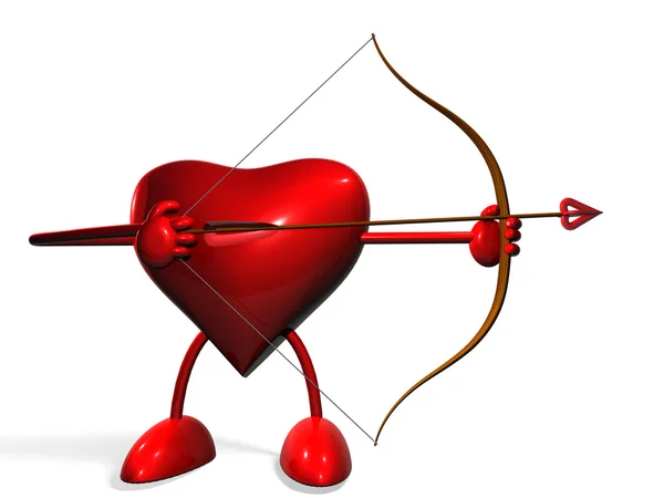 Archer Heart — Stock Photo, Image