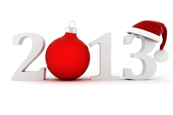 3d Felice anno nuovo 2013  ! — Foto Stock