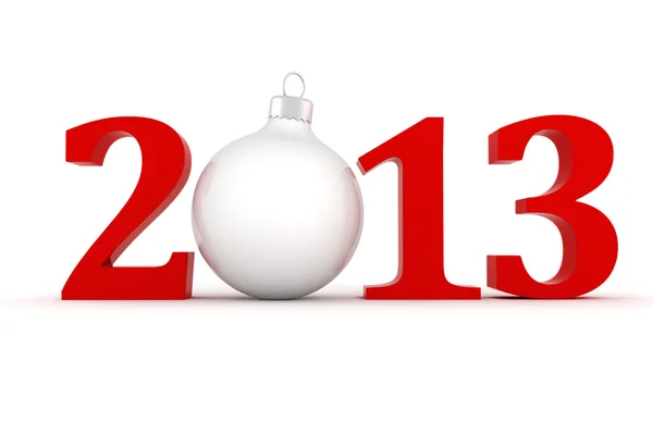 3D šťastný nový rok 2013 ! — Stock fotografie