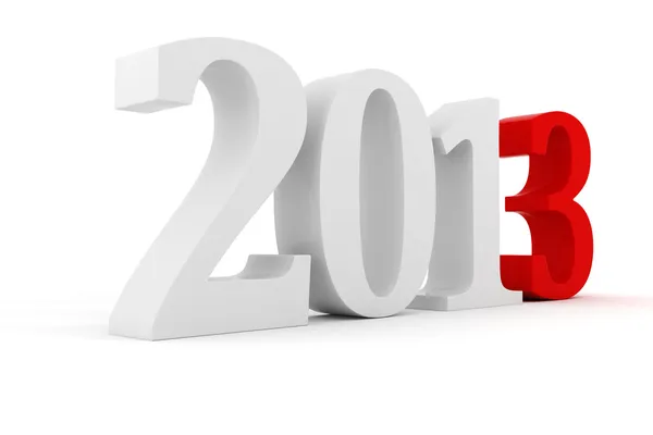 3d feliz ano novo 2013  ! — Fotografia de Stock