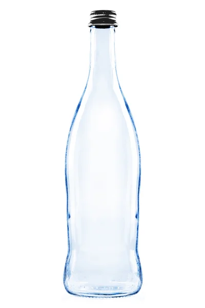 Bottiglia di vetro vuota — Foto Stock