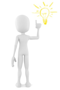 yeni bir fikir ile 3D adam