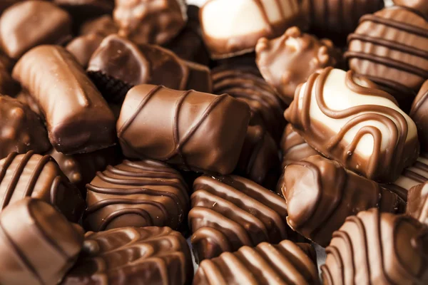おいしいチョコレートのクローズ アップ — ストック写真