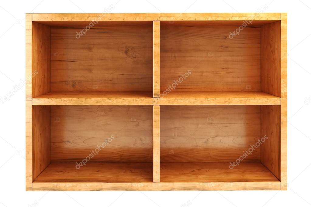 3d wooden shelf