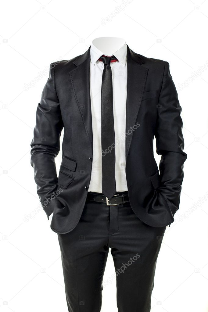 Business man without head Stock Photo by 31525617