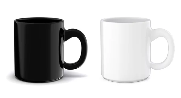 3d tazza su sfondo bianco — Foto Stock
