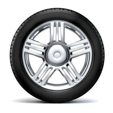 3D lastik ve alaşım jant