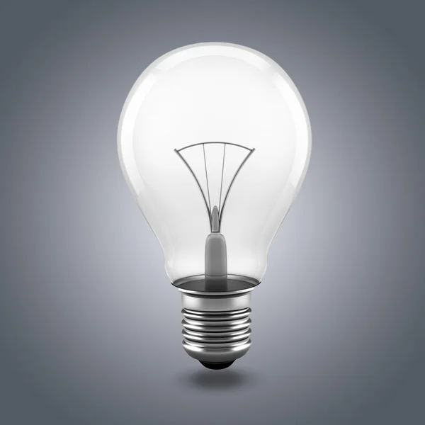 3d image of light bulb — Stock Photo, Image