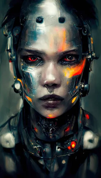 Artificial intelligence, cyborg human design, cybernetic evolution of technology