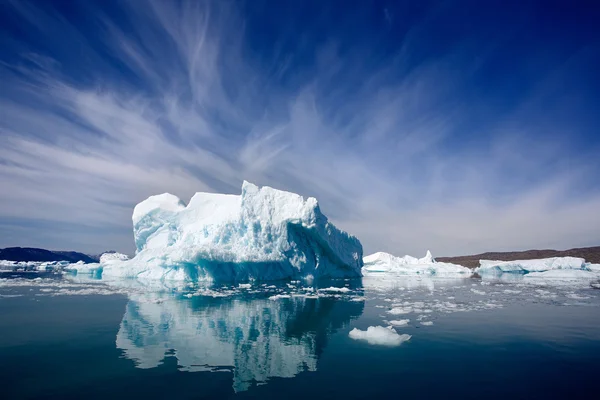 Qooroq Icefjord ロイヤリティフリーのストック写真