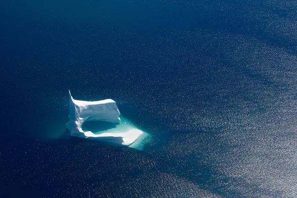 Iceberg aerea Fotografia Stock