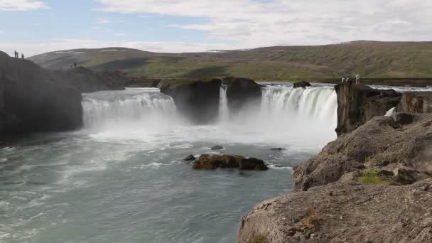 Godafoss. — Vídeos de Stock