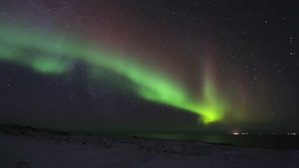 北极光 — 图库视频影像