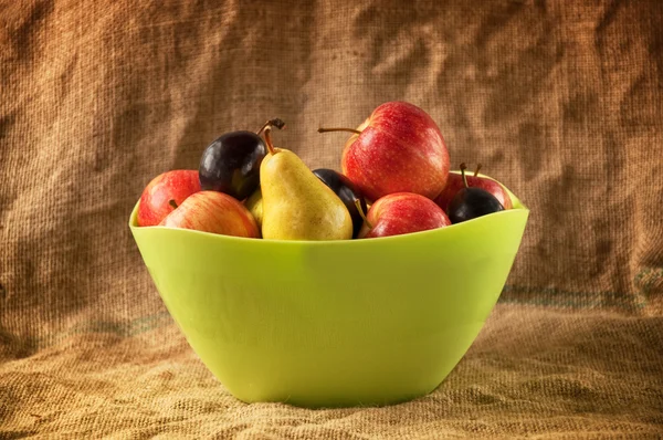Diversos frutos frescos — Fotografia de Stock