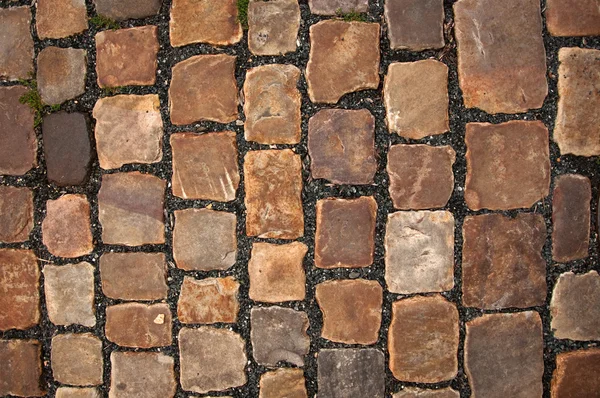 Kopfsteinpflasterstraße — Stockfoto