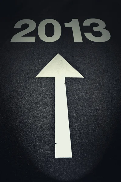 Towards 2013 — Stock Photo, Image