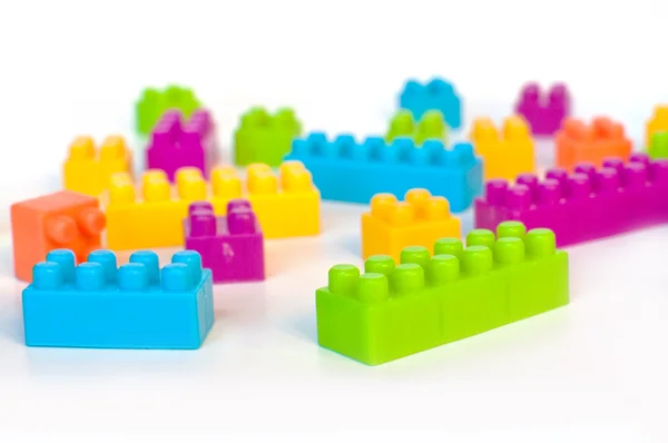 Bunte Legosteine — Stockfoto