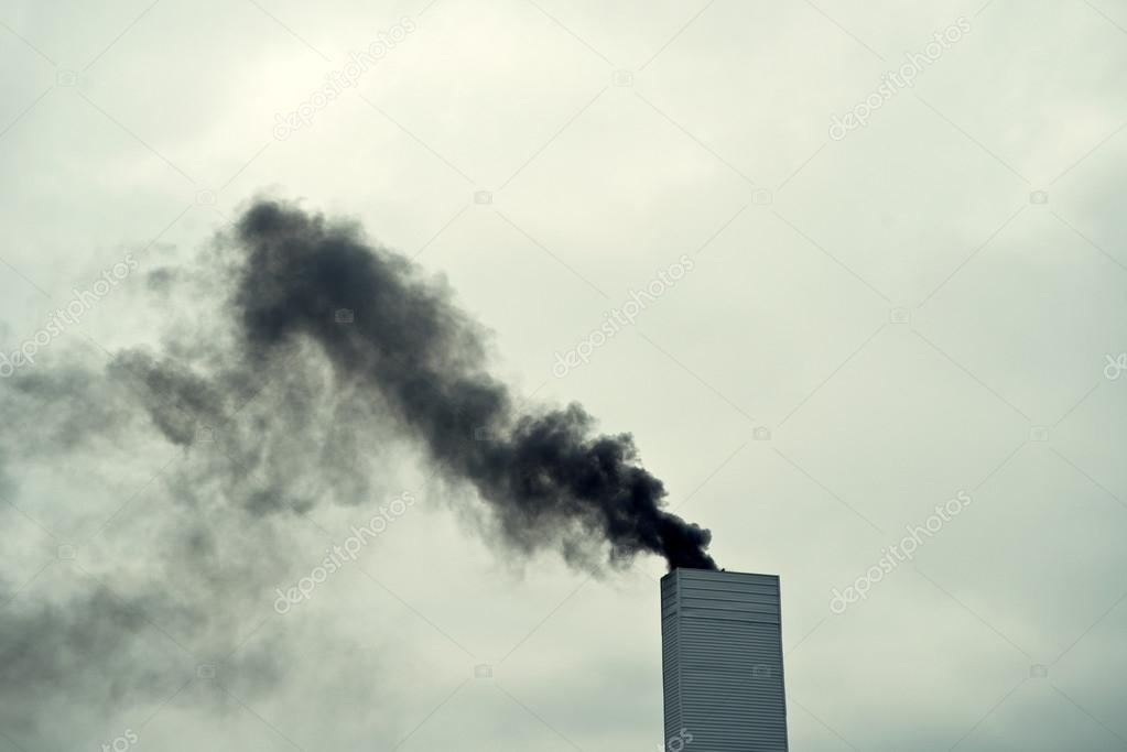 Smoking chimney