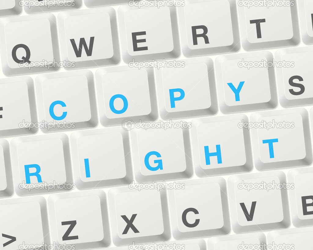 Copyright keyboard