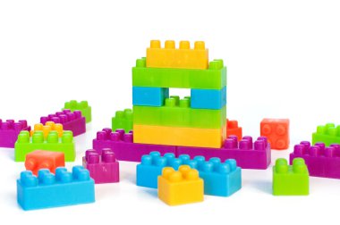 renkli lego blokları