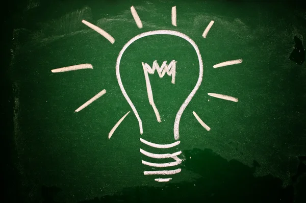 Idea lightbulb — Stock Photo, Image