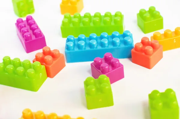 Barevné lego bloky — Stock fotografie