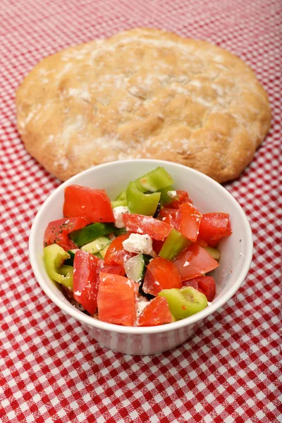 Greek salad — Stock Photo, Image